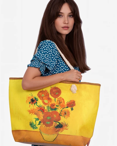 Royalfashion Голяма платнена чанта