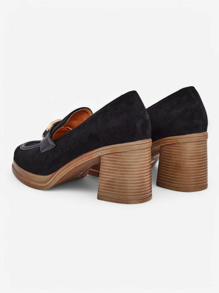 Royalfashion дамски мокасини на висок ток Qeroy