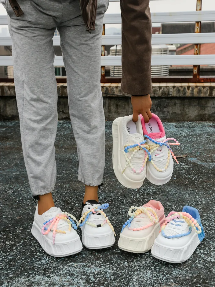 Royalfashion Дамски платформи Кецове Venusoe