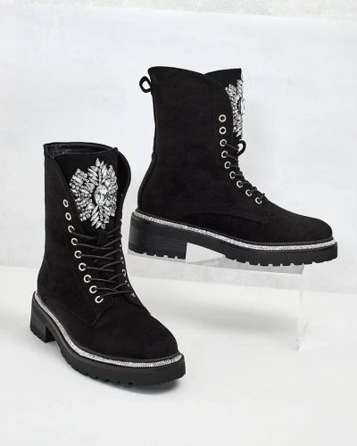 Royalfashion Дамски високи ботуши Sinno