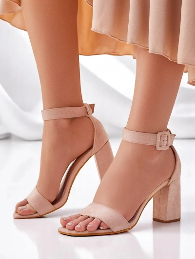 Royalfashion Женски сандали от еко велур Ardeni