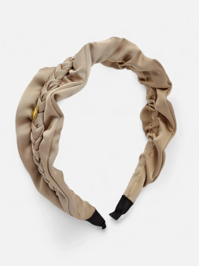 Royalfashion Лента за коса с плитка и набирания