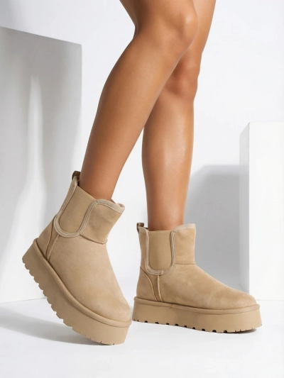 Royalfashion Къси снежни ботуши за жени Vierris