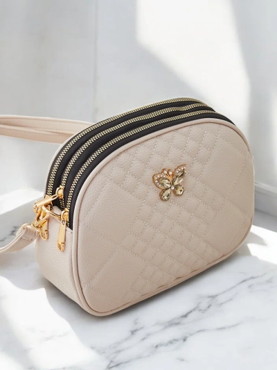 Royalfashion Oval малка дамска чанта от еко-кожа