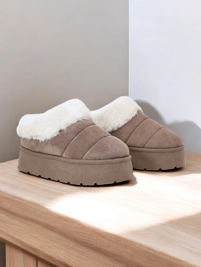 Женски къси ботуши в стил сняг Eliozi