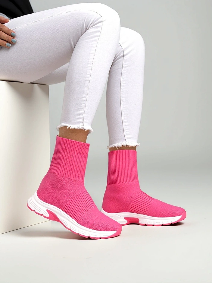 Royalfashion дамски високи спортни маратонки Leriot