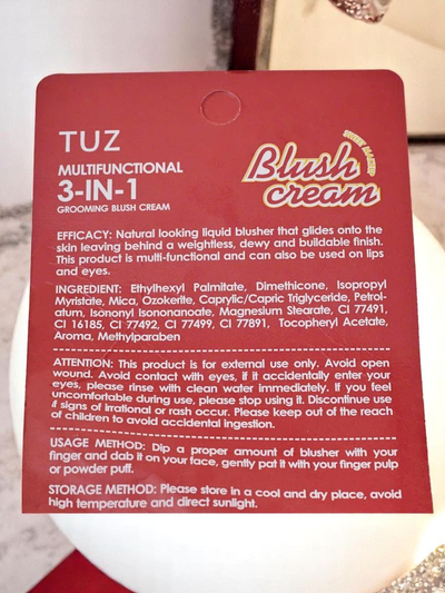 Кремообразен руж в бурканче Wow Peachy