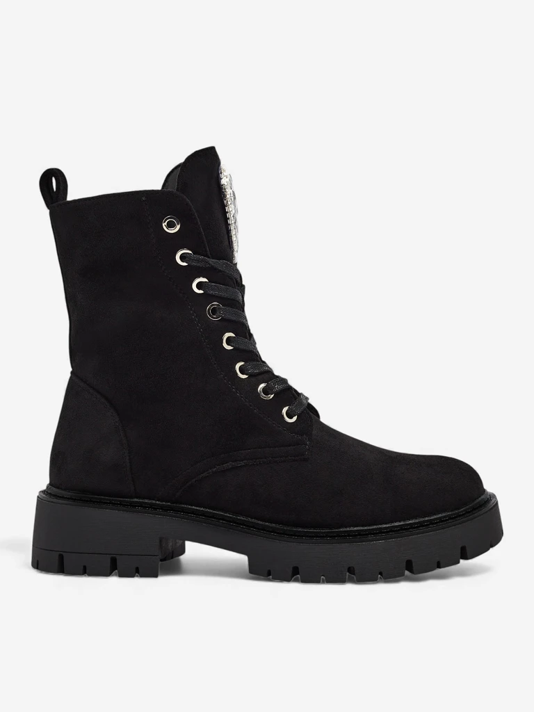 Дамски боти от еко велур Euni