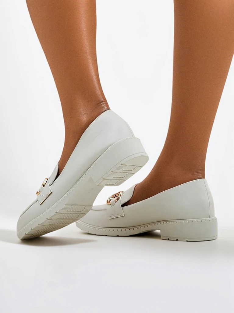 Royalfashion дамски мокасини, изработени от матова еко-кожа Bayla