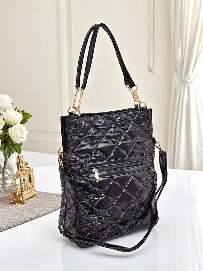 Royalfashion Голяма дамска чанта HoloQuilt Shopper