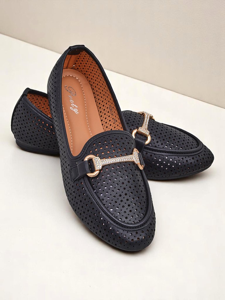 Royalfashion Rafalle ажурни дамски мокасини