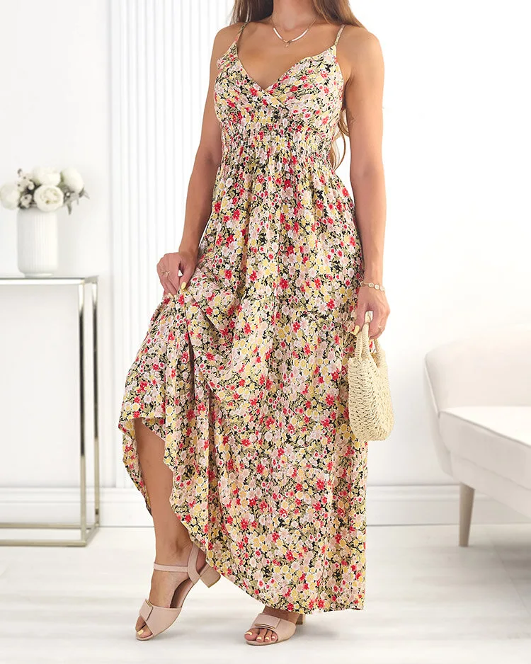 Royalfashion Дамска памучна миди рокля