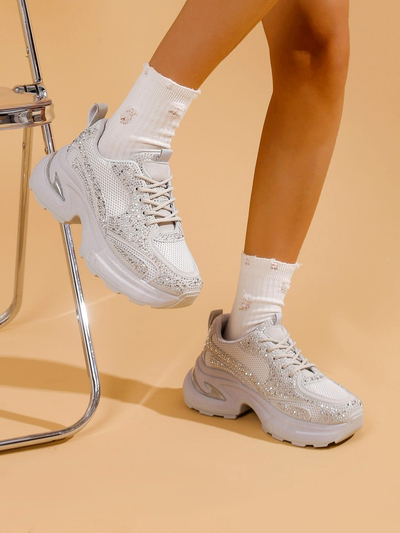 Спортни маратонки за жени Royalfashion с камъни, Bloss