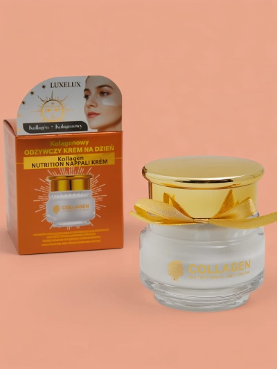 Luxelux Колагенов подхранващ дневен крем 50 г