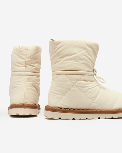 Royalfashion Дамски ботуши за сняг в бежово Nevonsis