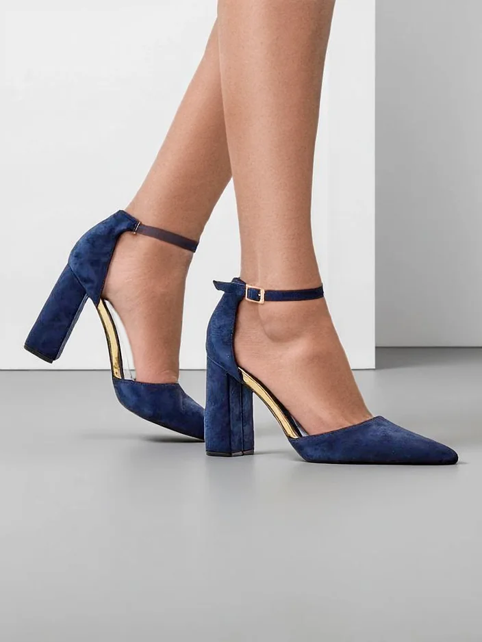 Royalfashion дамски обувки от еко суед Calde