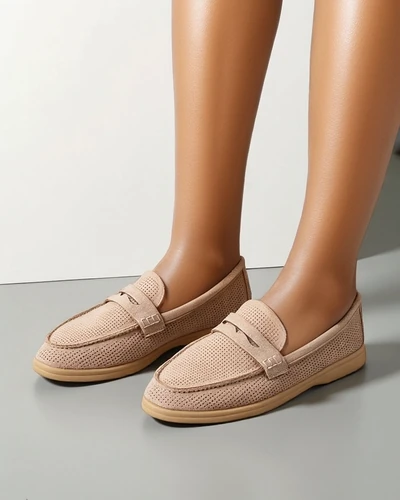 Royalfashion Дамски перфорирани мокасини Sierros