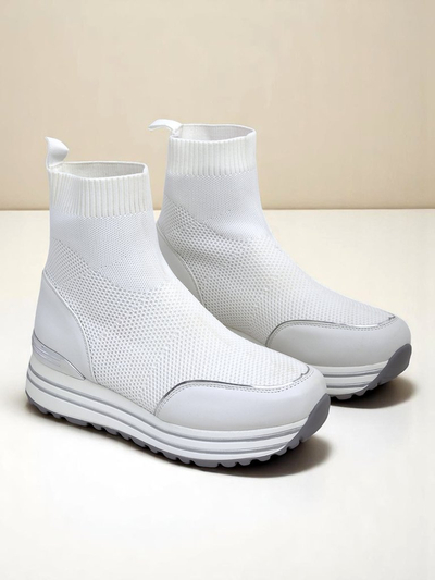 Royalfashion Дамски високи кецове HighStep Fusion