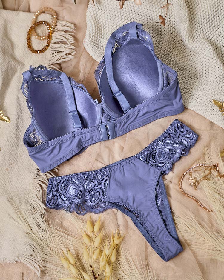 Royalfashion Комплект дамско бельо с дантела