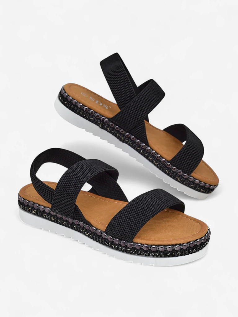 Обувки сандали за жени Royalfashion с декоративна подметка Zindas