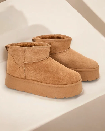 Royalfashion Къси зимни обувки за жени а'ла Хауани