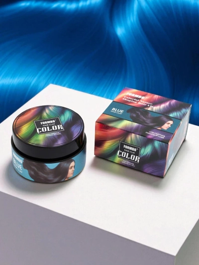 Formbo Azzurro Argus – глина за коса, цвят син, стилизиране Fashion