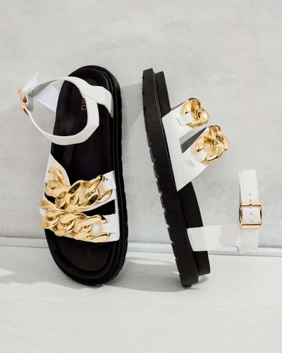 Royalfashion Дамски сандали Leo от екокожа