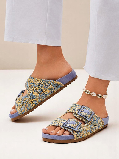 Royalfashion Дамски сандали с катарами Samorra