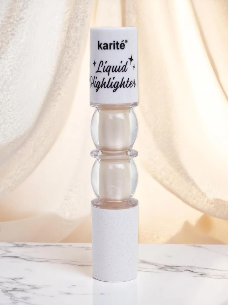 Течен хайлайтър за лице с четка Pearl Glow