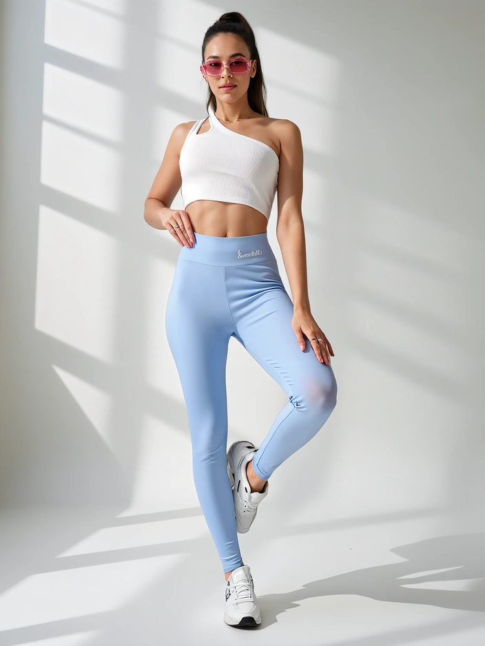 Royalfashion Дамски памучни легинси