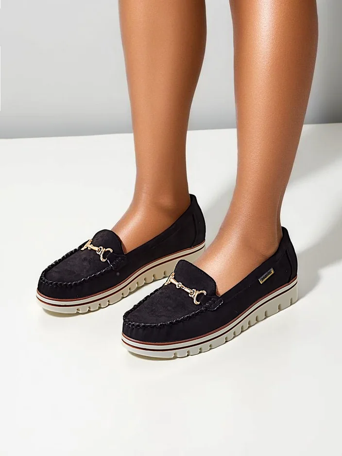 Royalfashion Елегантни дамски мокасини Borne