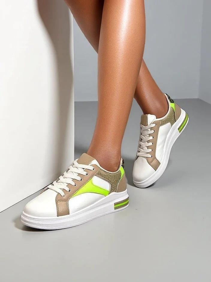 Кецове Royalfashion за жени с брокат Kaone