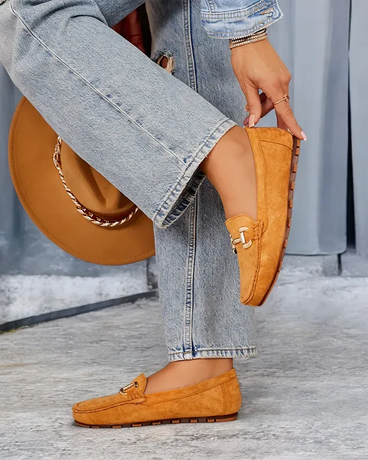 Royalfashion Елегантни дамски мокасини Вътрешна