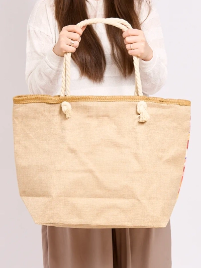 Royalfashion Голяма плажна чанта с принт