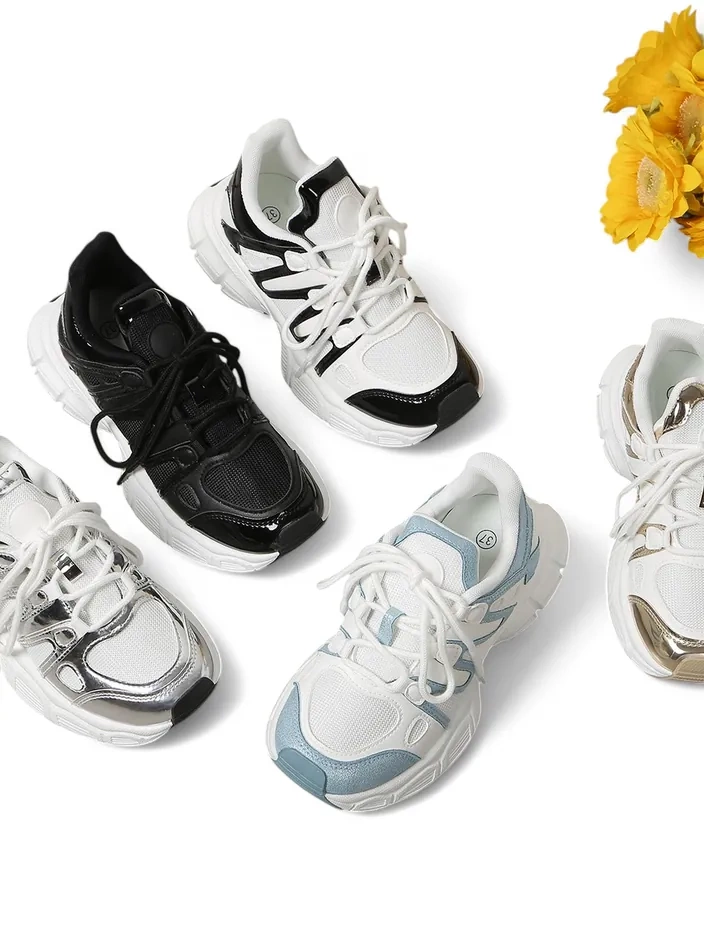 Спортни маратонки Royalfashion за жени на по-дебела подметка Loness