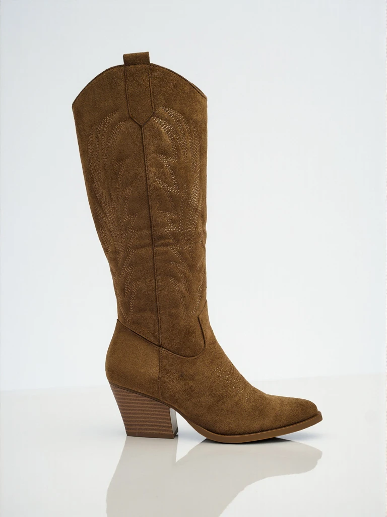 Дамски ботуши тип каубойки Marivelle