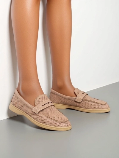 Royalfashion Дамски перфорирани мокасини Sierros