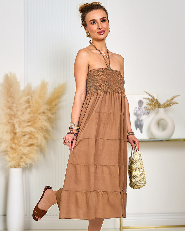 Royalfashion Дамска миди рокля