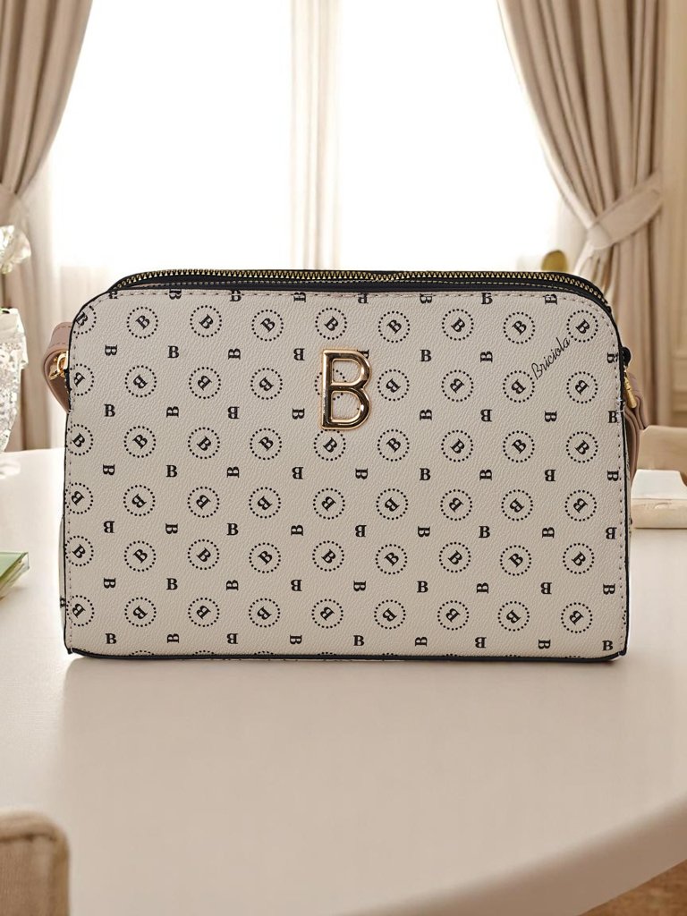 Royalfashion Малка дамска чанта от еко кожа с принт Viva Linea