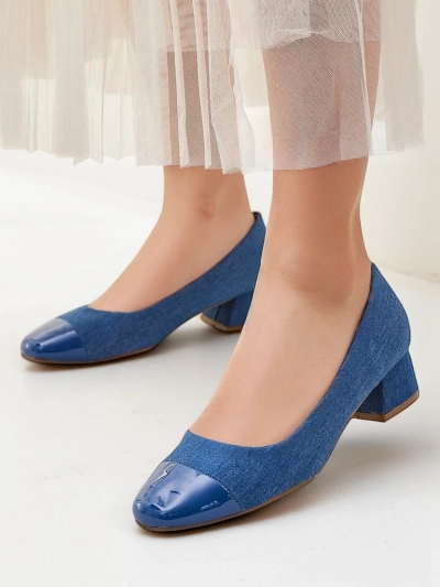 Royalfashion дамски обувки с нисък ток Penolle