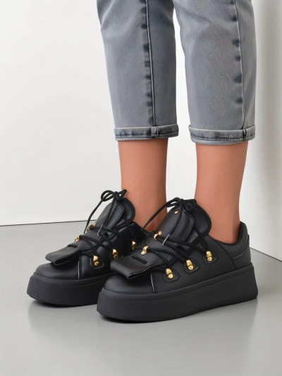 Royalfashion Дамски маратонки с декоративна езиче Domatories