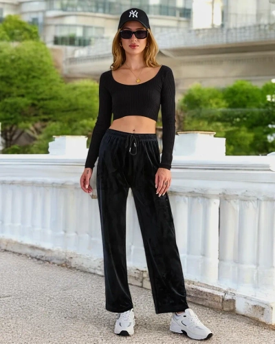 Royalfashion Дамски потници a'la velour