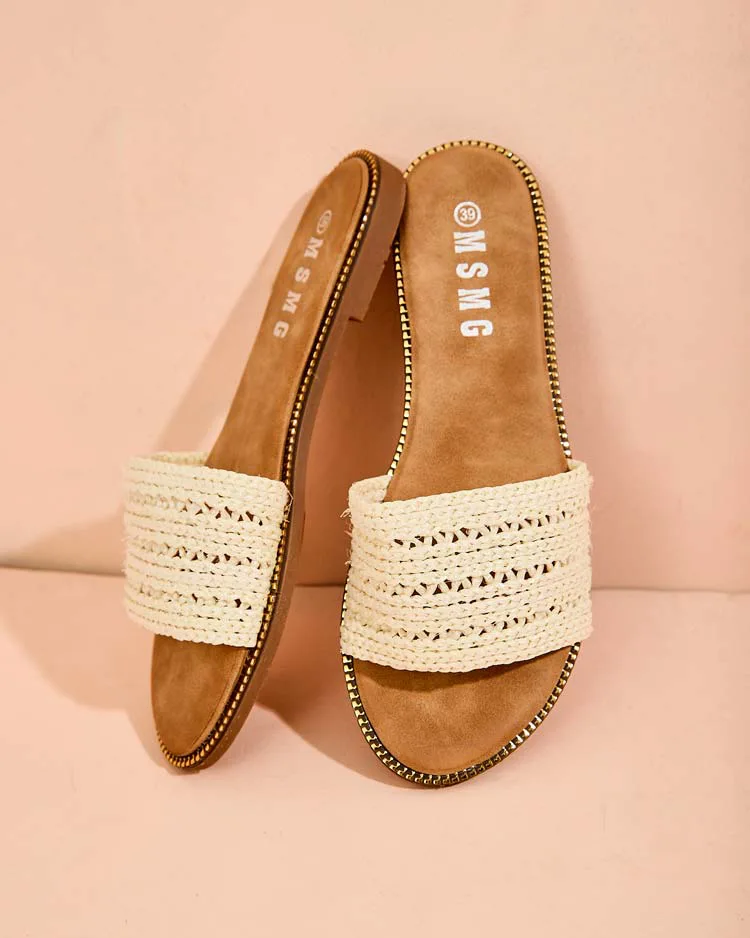 Royalfashion Дамски джапанки Bofira с плоска подметка