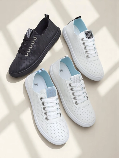 Роялфешън дамски маратонки с кристали Cytorrie