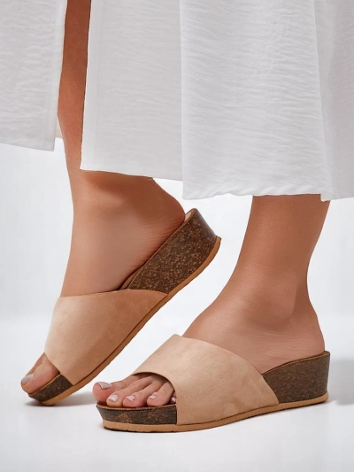 Обувки Royalfashion сандали за жени на ниска платформа Maderas