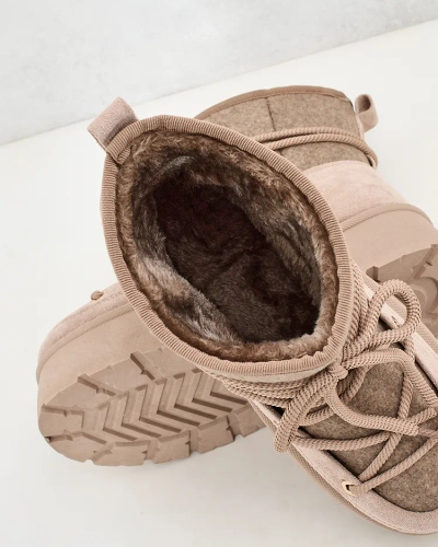 Royalfashion Дамски ботуши за сняг Filori с дантела