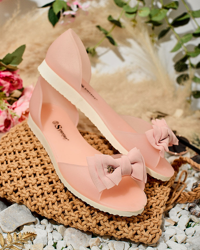 Royalfashion Дамски балерини Xollca Bow