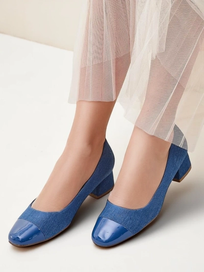 Royalfashion дамски обувки с нисък ток Penolle