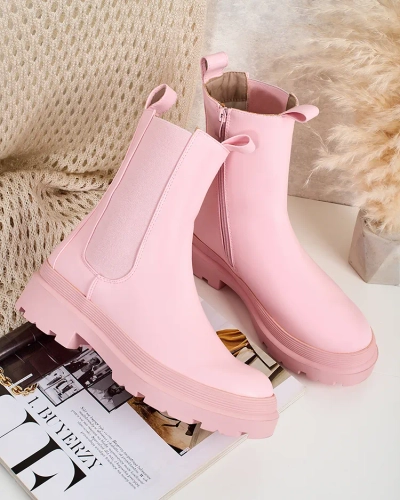 Дамски ботуши от естествена кожа Royalfashion Eko Дамските ботуши Ereste