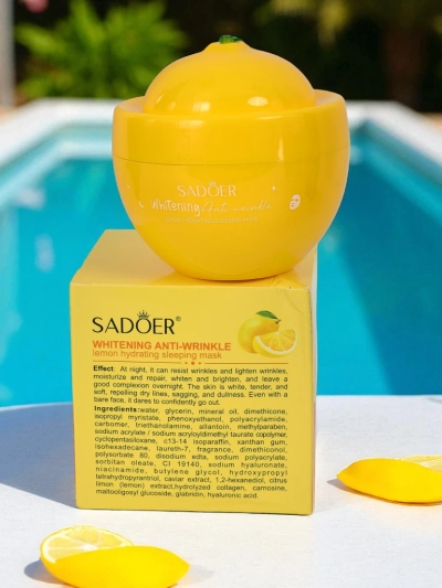 Aurelia Lemon Hydratica Маска против бръчки с екстракт от лимон 120ml